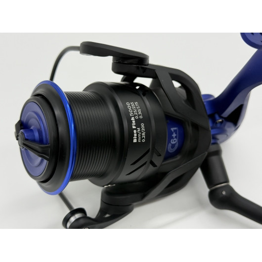 КAТУШКА СПІНІНГОВА SADEY 2000-6000 BLUE FISH  6+1BB 